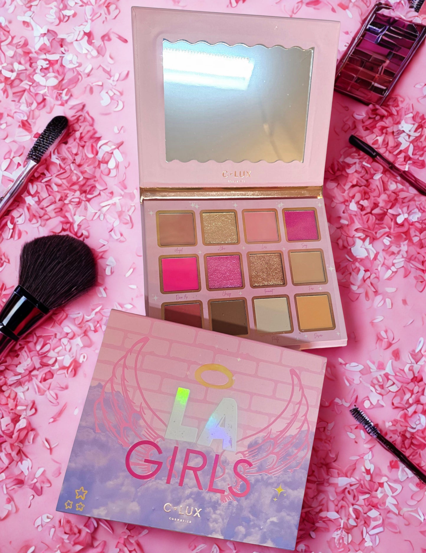 🌴 C•LUX LA GIRLS Eyeshadow Palette 🌴