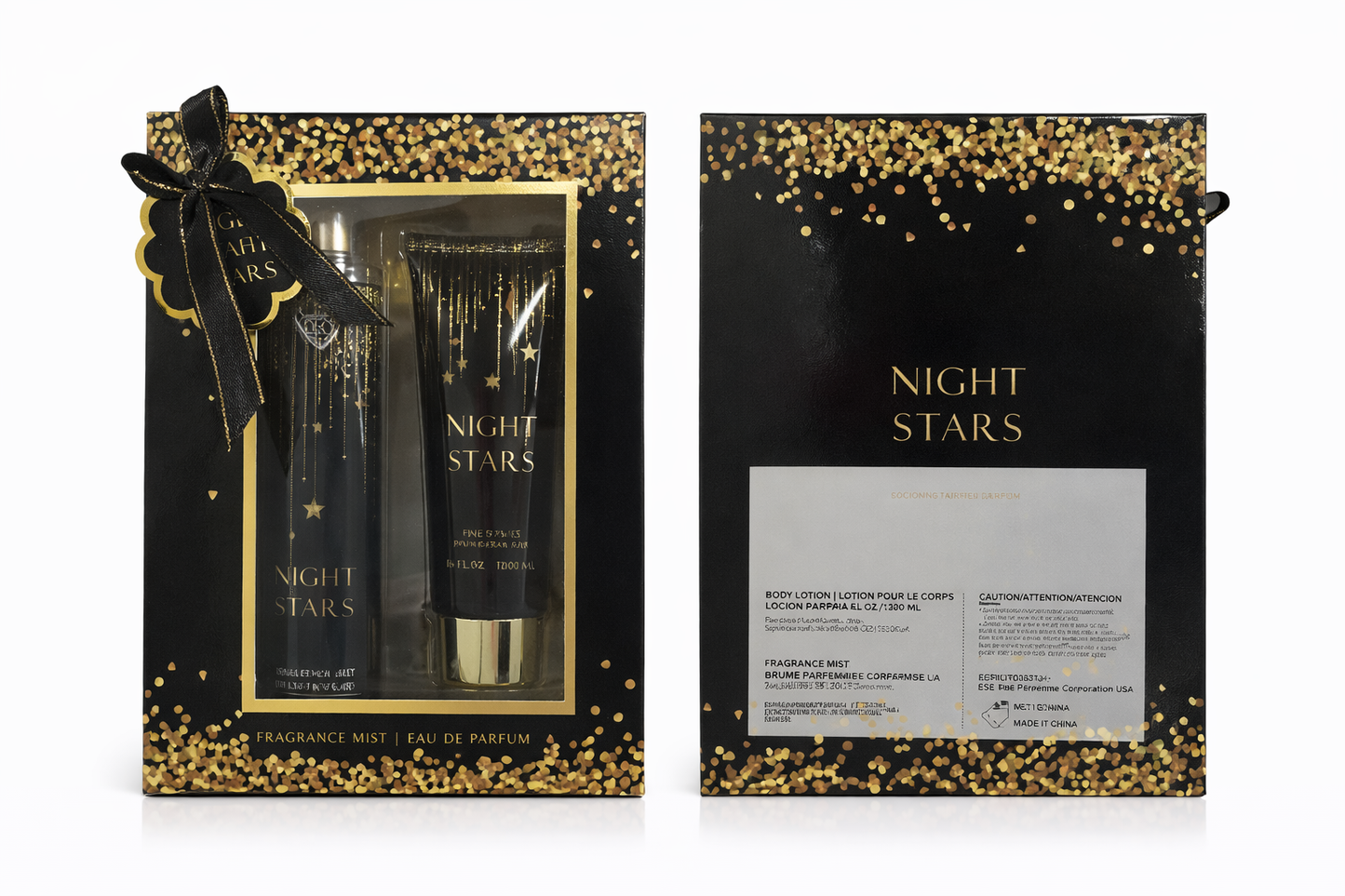 Night Stars 💫 Estuche de Regalo de Eau de Parfum y Loción de 2 Piezas