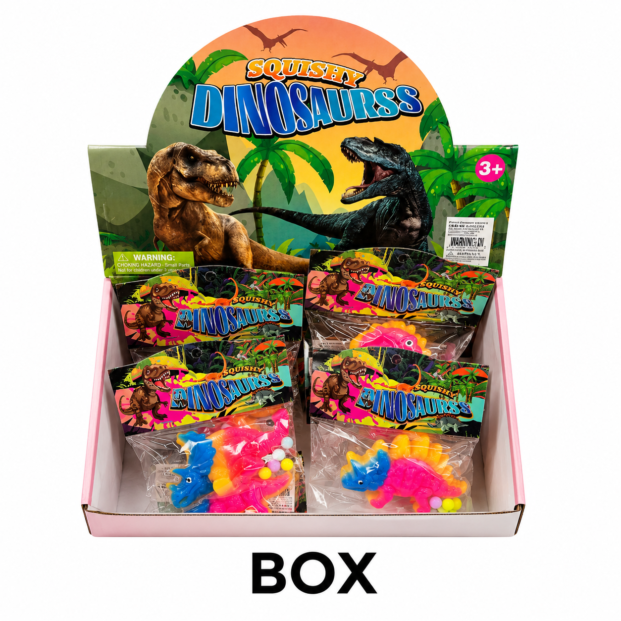 Squishy Dinosaur Sensory Toy π¦β¨