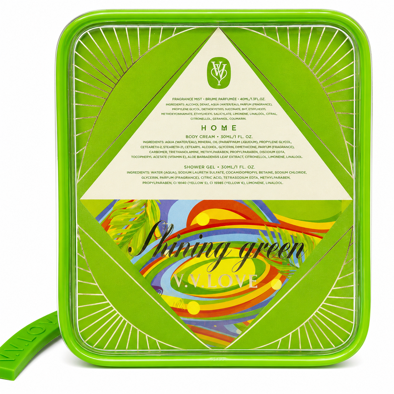 V.V. Love Shining Green 3-Piece Fragrance Gift Set