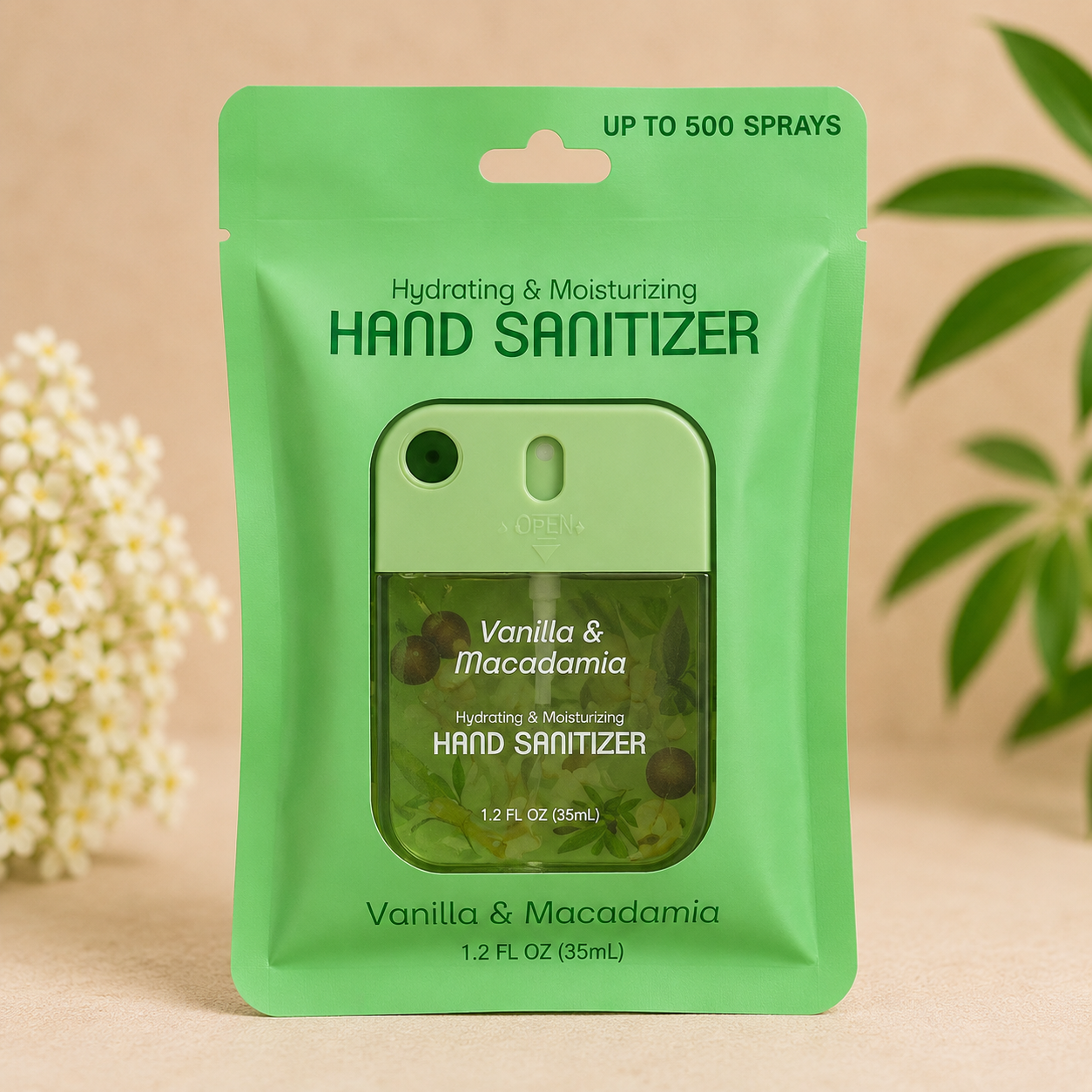 Hydrating & Moisturizing Scented Hand Sanitizer - 1.7oz/50ml