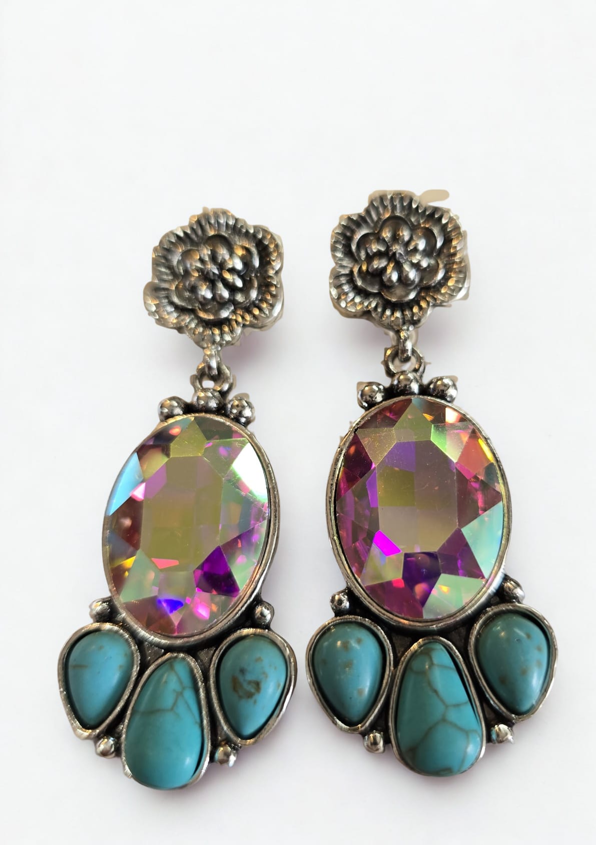 Emma Crystal Drop Earrings – 2 Color Options