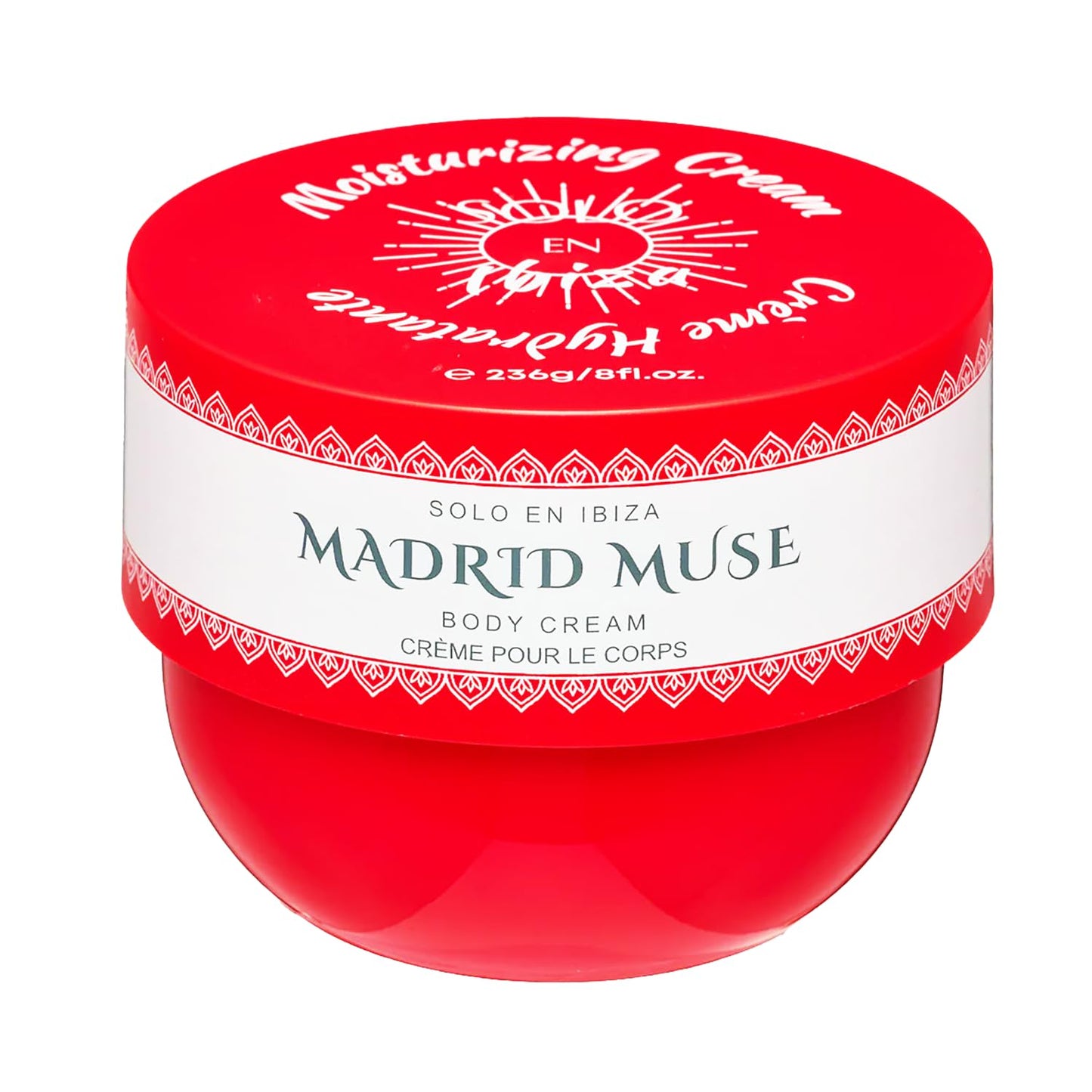 Crema Corporal Hidratante Solo En Ibiza 8oz