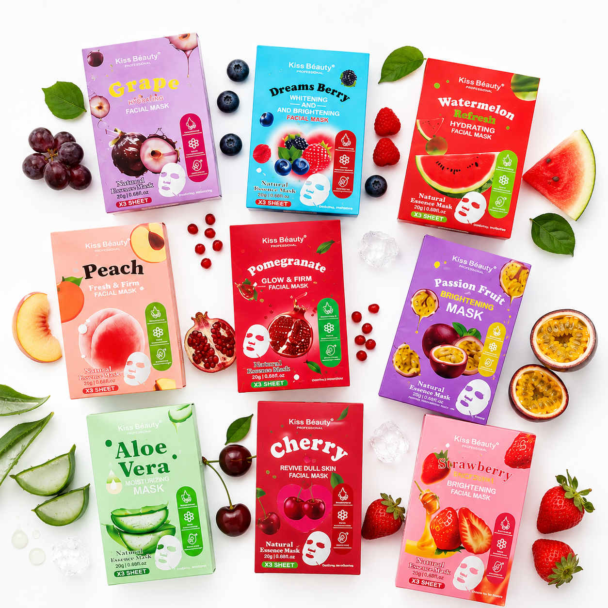 Facial Cleansers, Masks & Creams