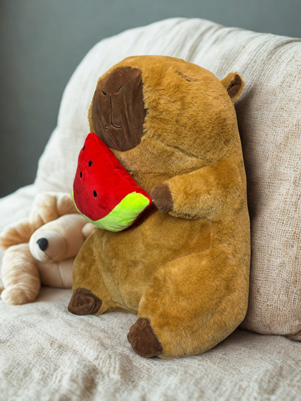 🐾 Capybara Plush – Fruit Edition