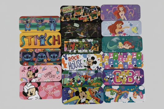 Character Metal Storage Case – Assorted Designs