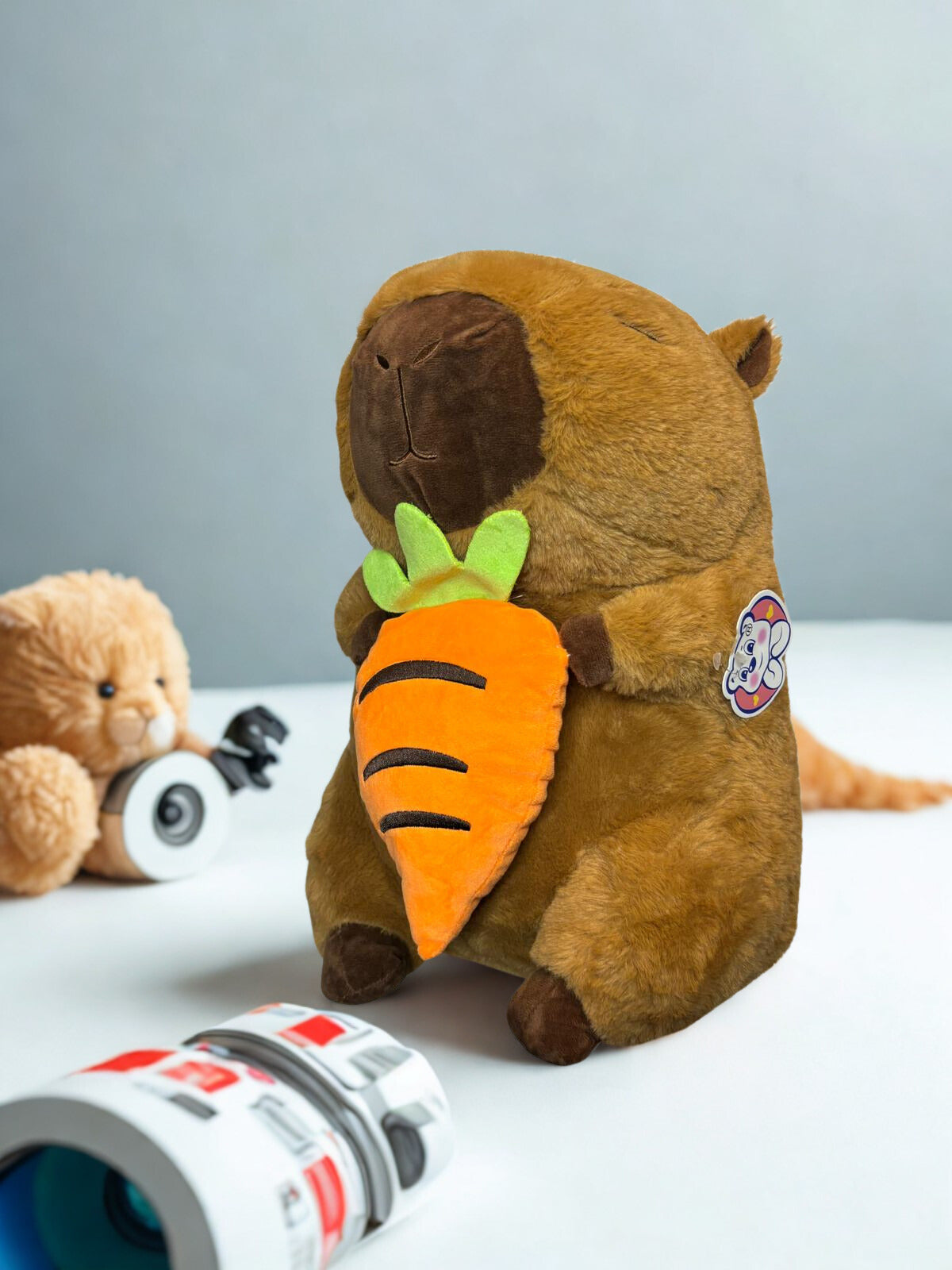🐾 Capybara Plush – Fruit Edition