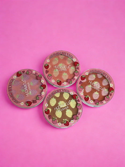 HudaMoji Strawberry Blusher – Sweet Glow with a Fruity Touch 🍓✨
