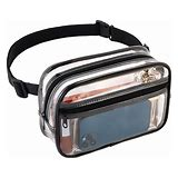 Clear Stadium-Approved Waist Bag – Hands-Free Convenience