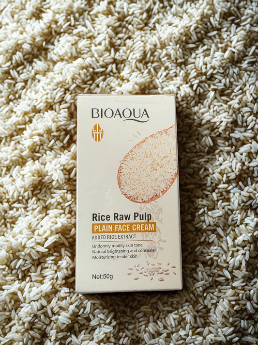 BIOAQUA Rice Raw Pulp – Plain Face Cream