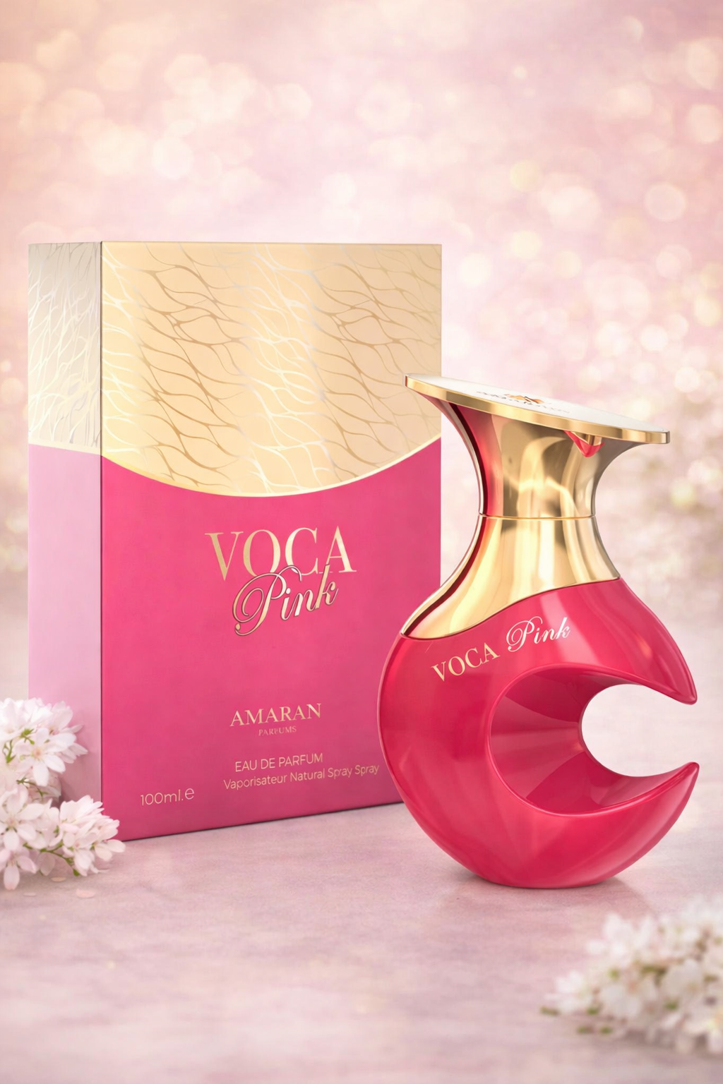 Voca Pink 💖 Eau de Parfum | 100 ml (3.4 fl oz)