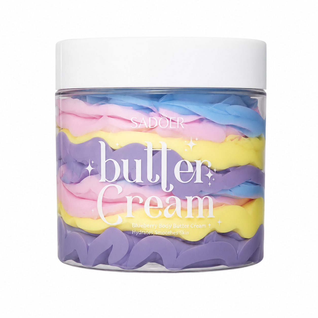 SADOER Butter Cream – Blueberry Body Butter (180g)