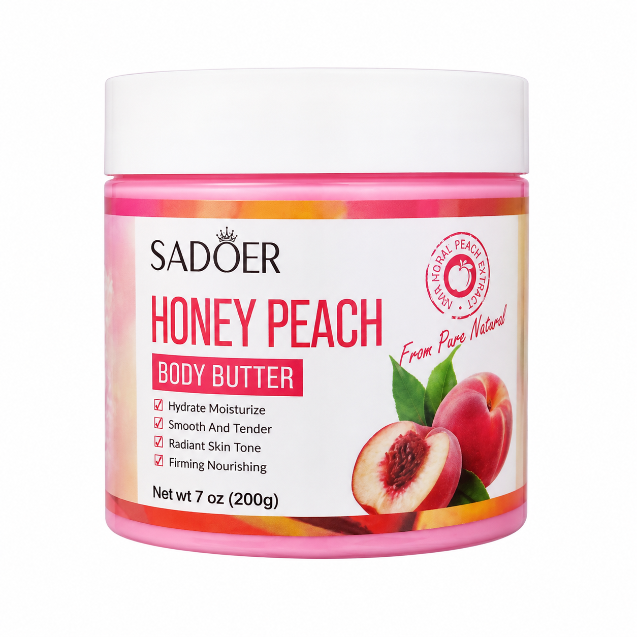 SADOER Honey Peach Body Butter