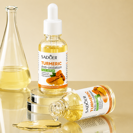 SADOER Turmeric Anti-Oxidation Face Serum – Hydrating & Brightening Serum 1.05 fl oz (30 ml)