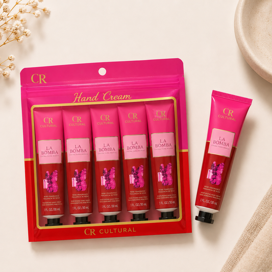 CR Cultural La Bomba Inspired Hand Cream – 5 Piece Set (5 x 1 oz/30 ml)