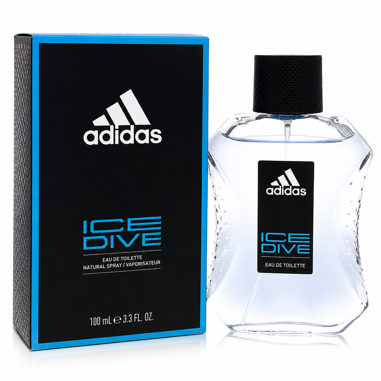Adidas Men's Ice Dive EDT Spray 3.3 oz