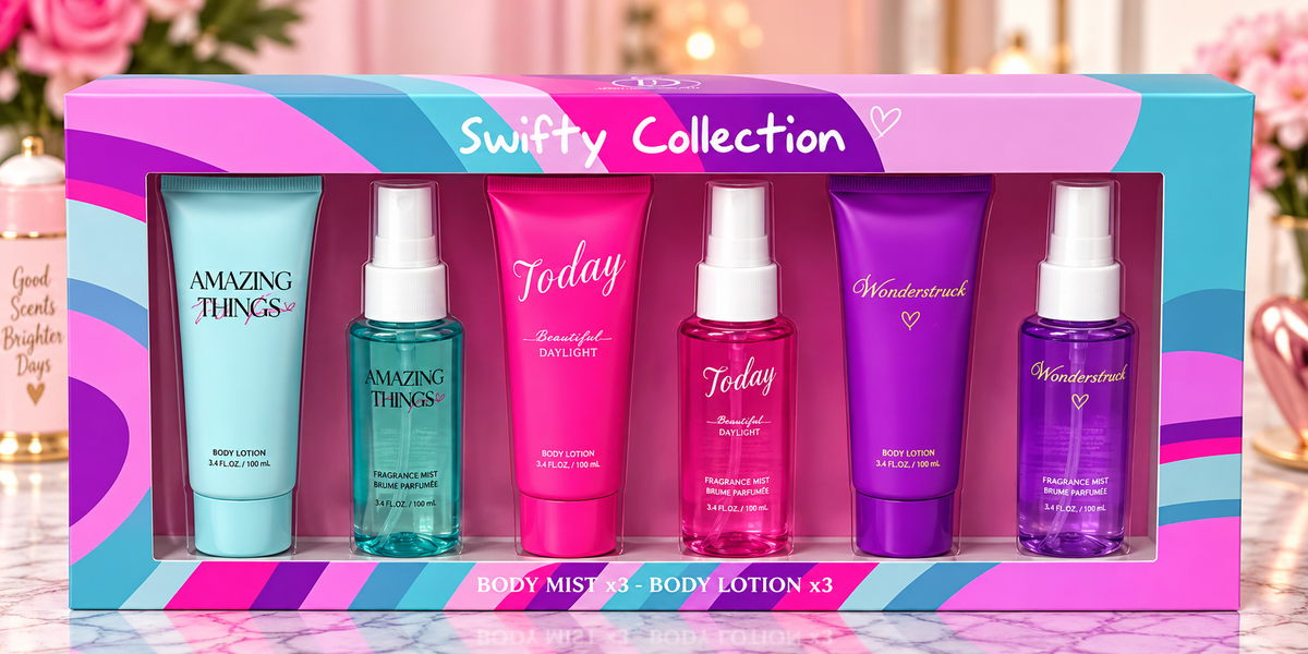 Swifty Collection – 6-Piece Body Mist & Lotion Gift Set