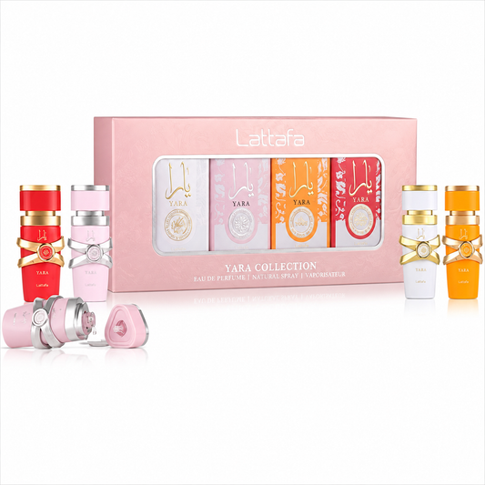 Lattafa Yara Collection – 4 × 5 ml Eau de Parfum Gift Set for Women