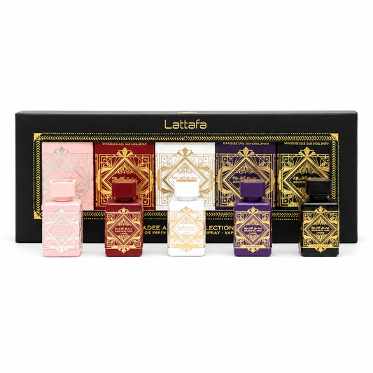 Lattafa Bade'e Al Oud Collection Mini 5 × 5 ml Eau de Parfum Gift Set Unisex