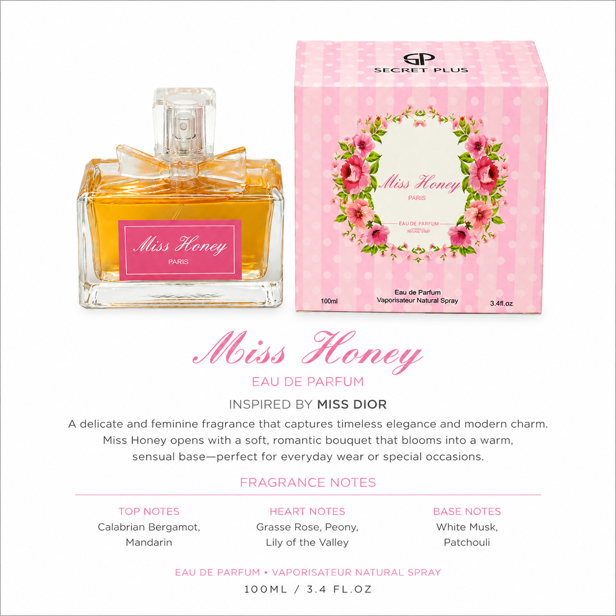 Miss Honey - 3.4OZ/100ML