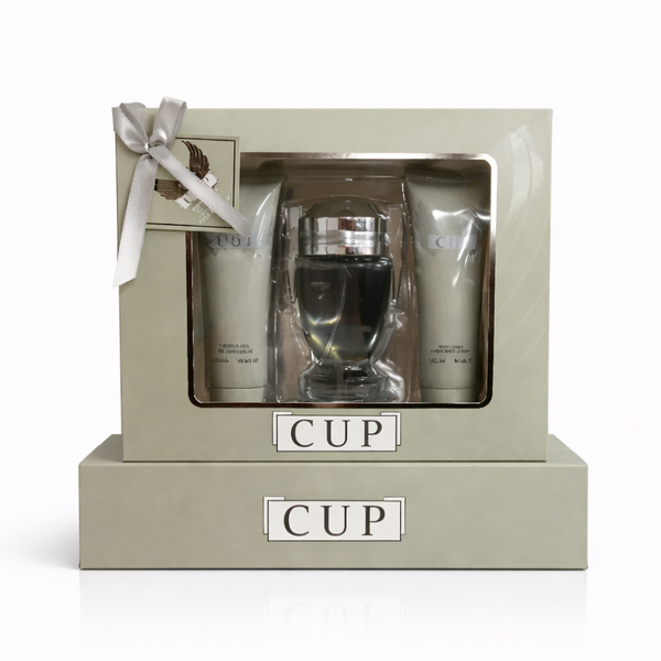 Cup 🏆 3-Piece Eau de Parfum, Shower Gel & Lotion Gift Set