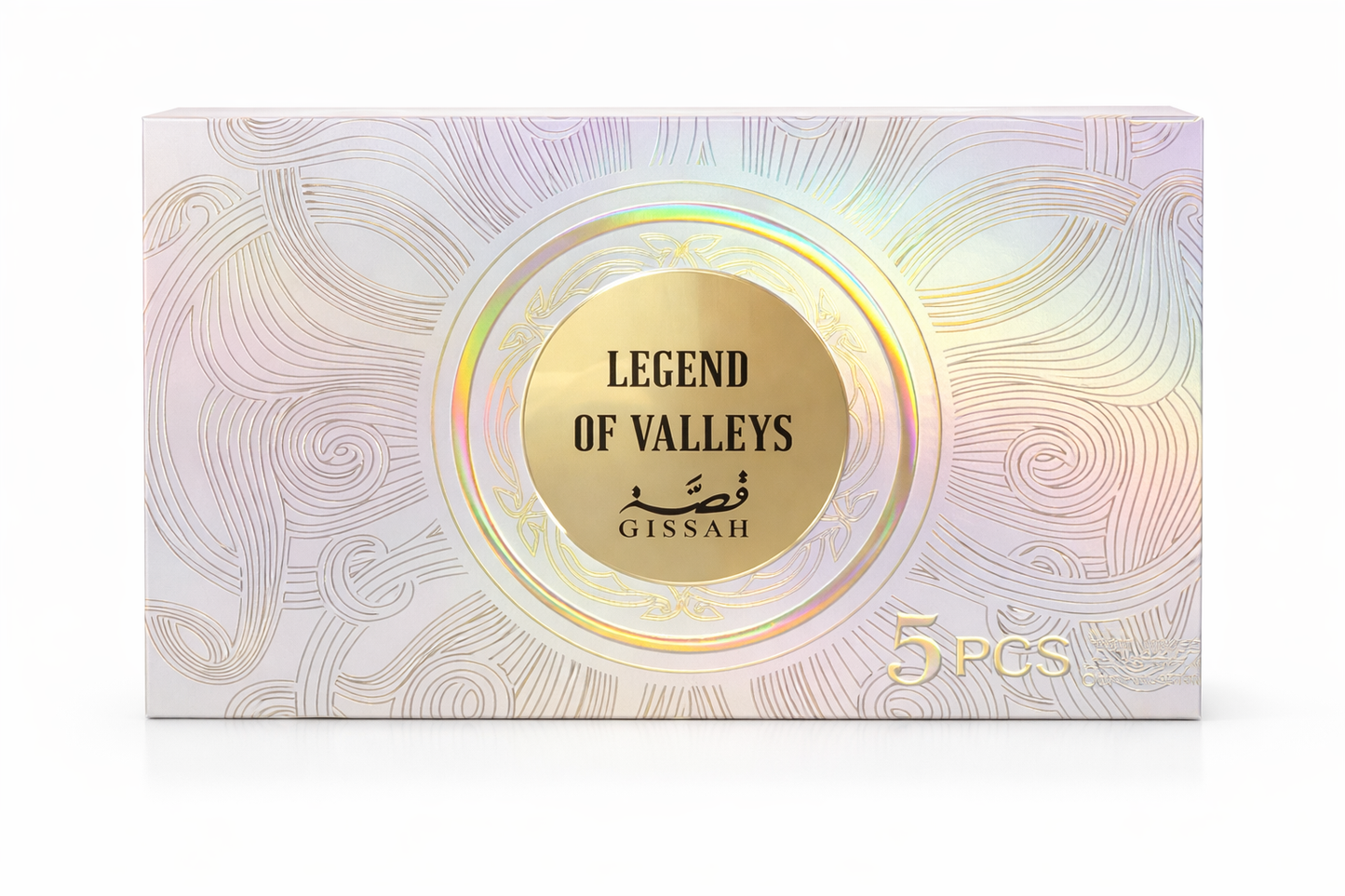 Gissah - Legend of Valleys 💌 Set de regalo de 5 perfumes Eau de Parfum