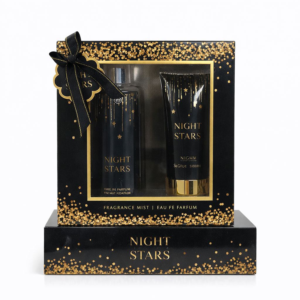 Night Stars 💫 Estuche de Regalo de Eau de Parfum y Loción de 2 Piezas