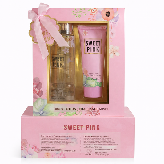 Sweet Pink 🌸 2-Piece Eau de Parfum & Lotion Gift Set