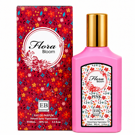 🌷 Flora Bloom Pink. 3.4 oz Eau de Parfum 100ml (3.4 fl oz)