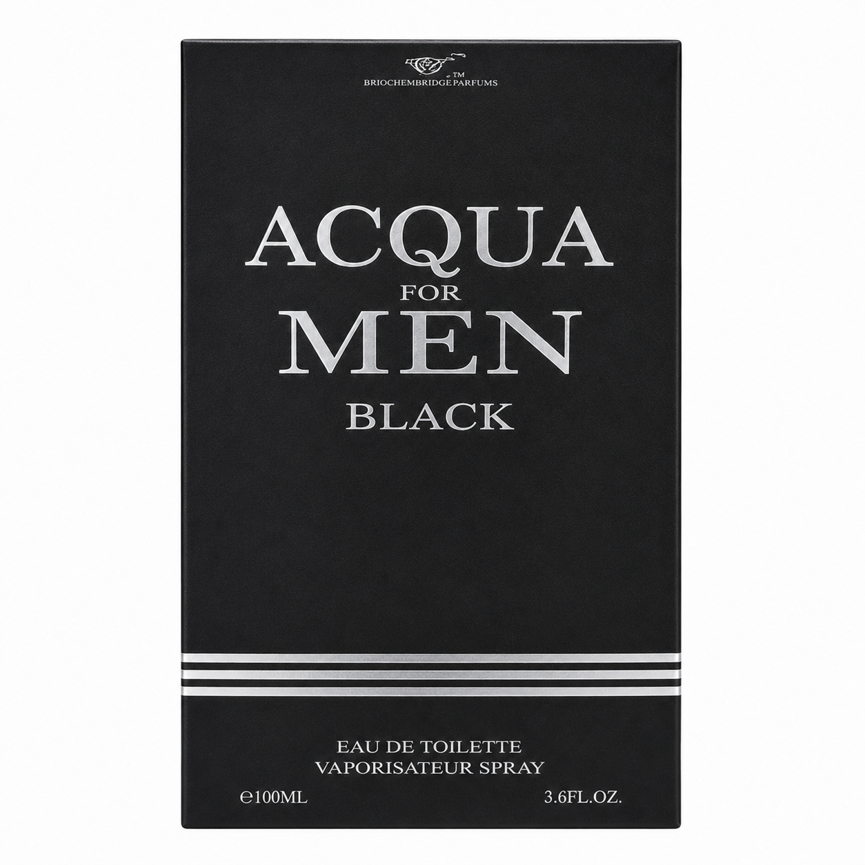 🌊 Acqua For Men Black. 100ML / 3.4 FL.OZ