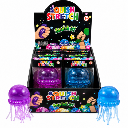 Squish Stretch Jellyfish Toy 🪼✨