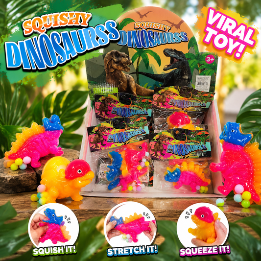 Squishy Dinosaur Sensory Toy 🦖✨