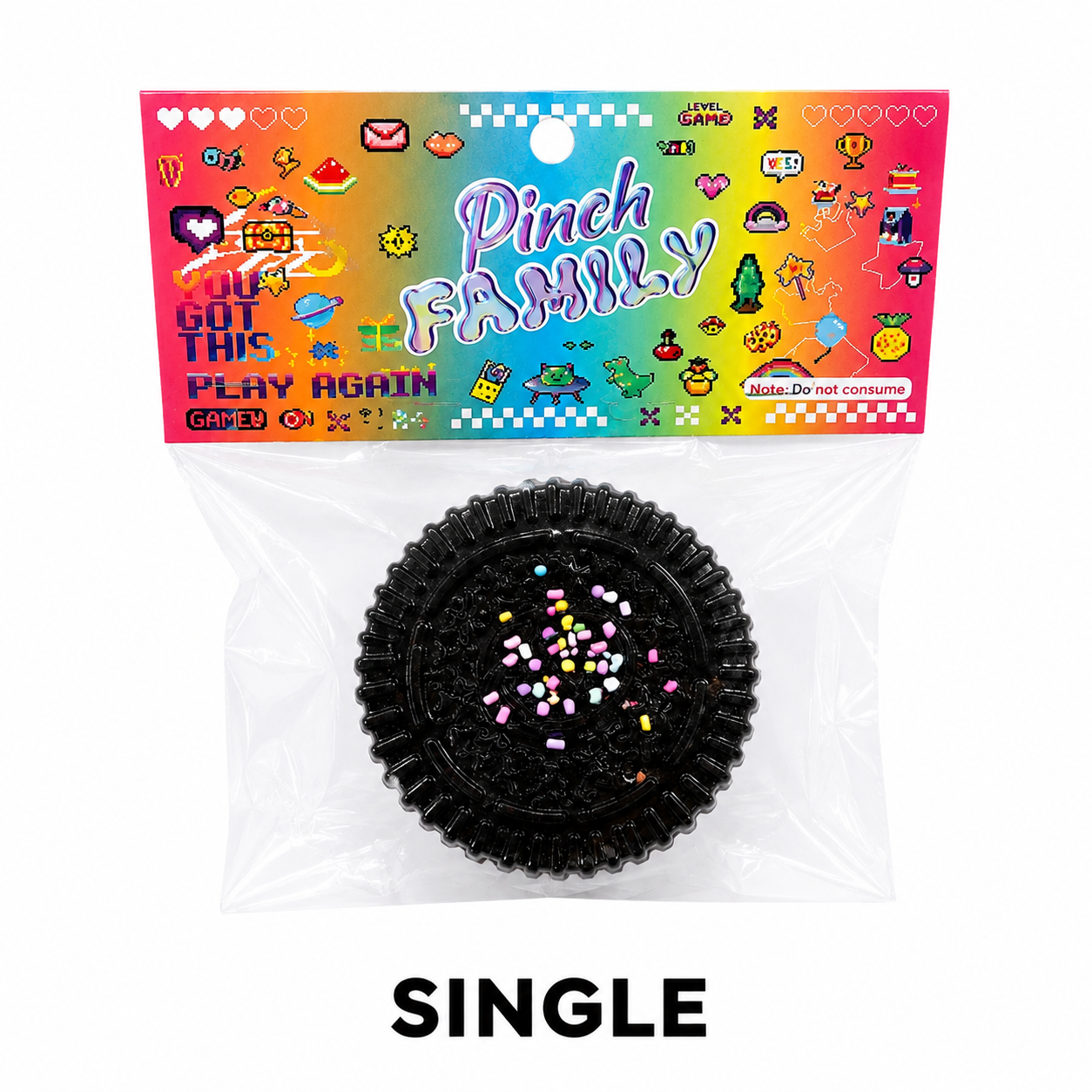 Pinch Family Stress Relief Squishy Toy 🍪✨