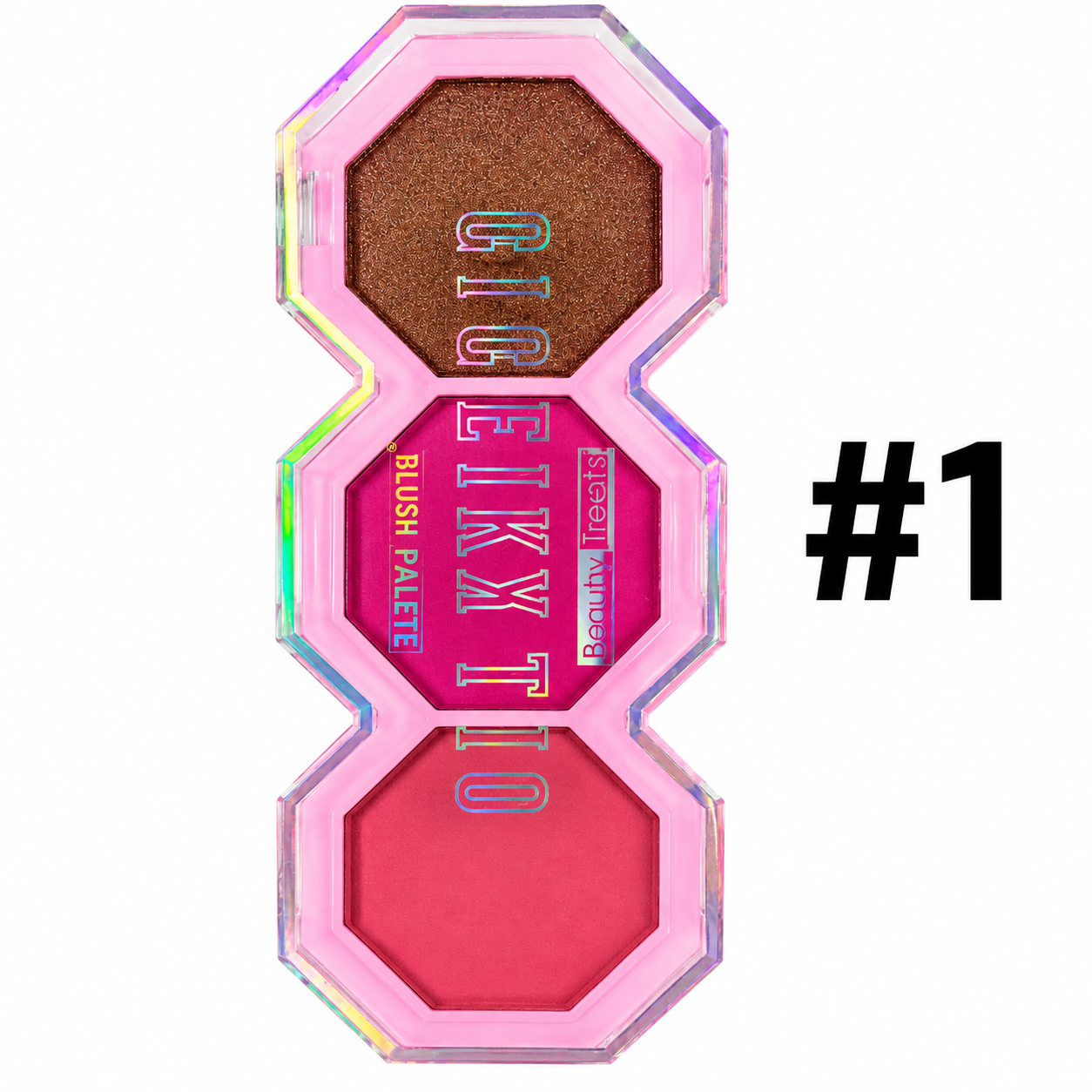 Beauty Treats Cheeky Trio 3-Color Blush Palette