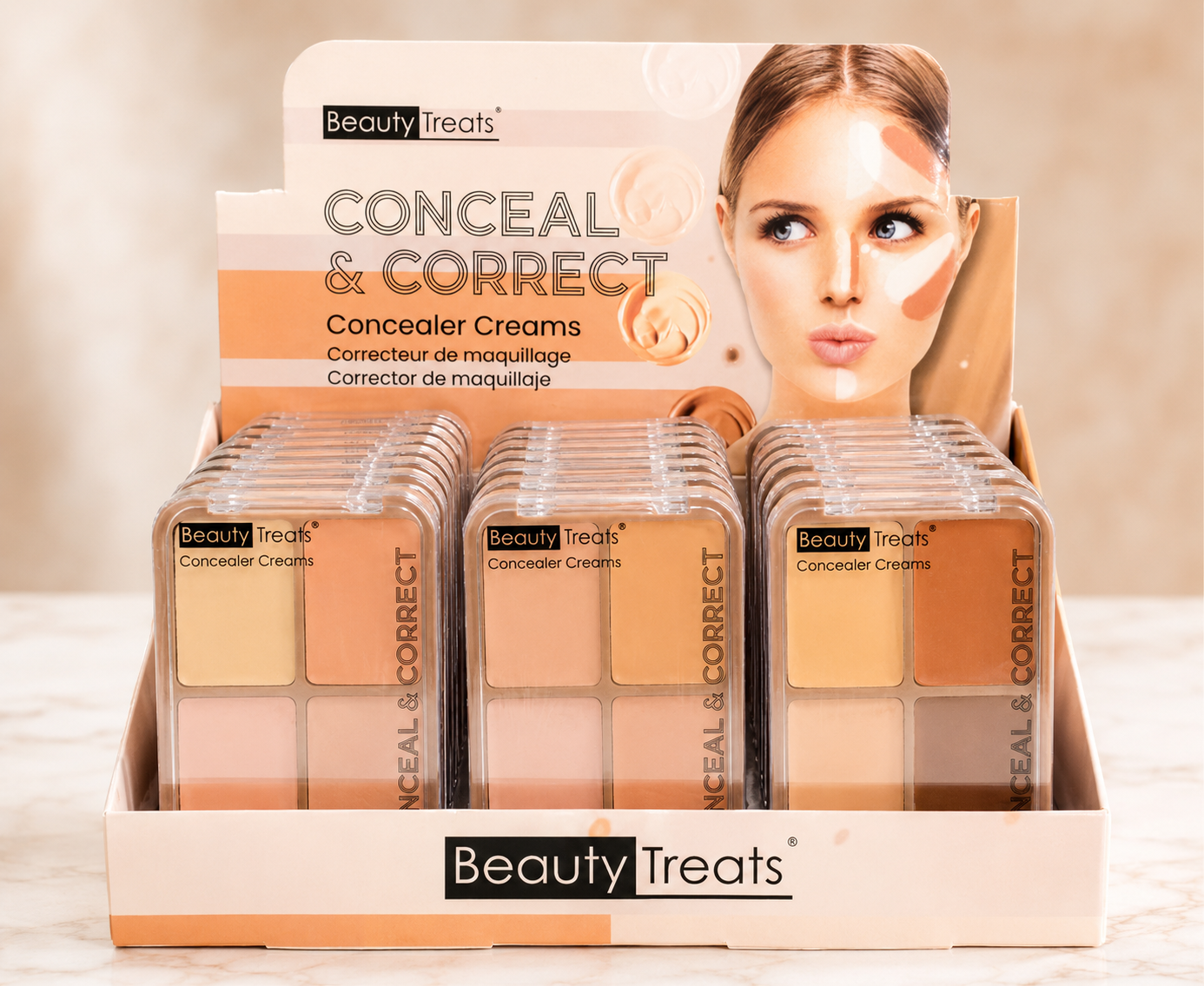 Beauty Treats Conceal &amp; Correct Concealer Cream Palette