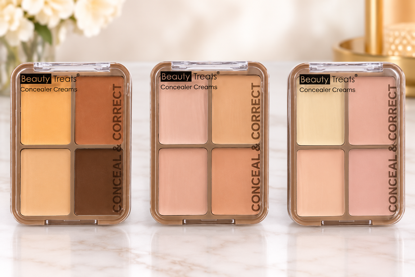 Beauty Treats Conceal &amp; Correct Concealer Cream Palette