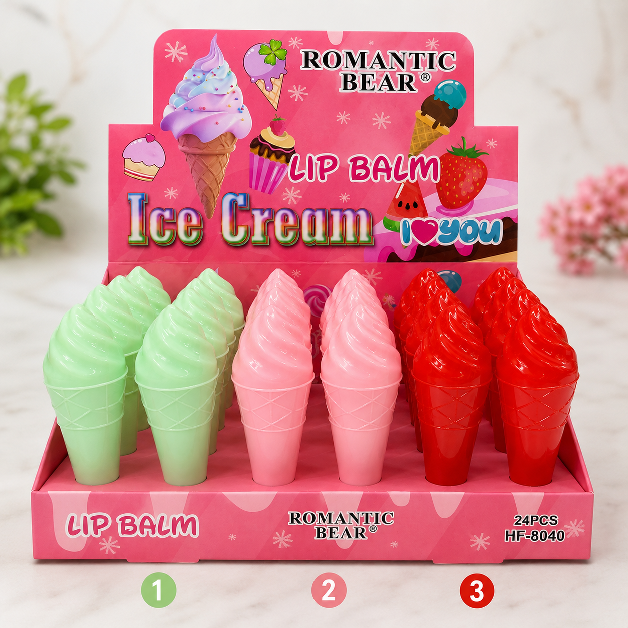 Ice Cream I ❤️ You Lip Balm