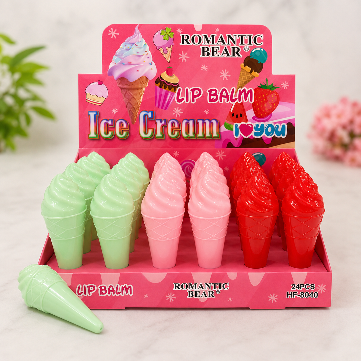 Ice Cream I ❤️ You Lip Balm