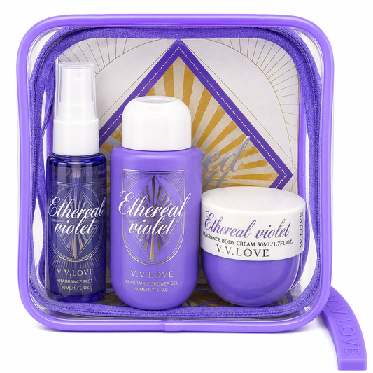 V.V. Love Ethereal Violet 3-Piece Fragrance Gift Set