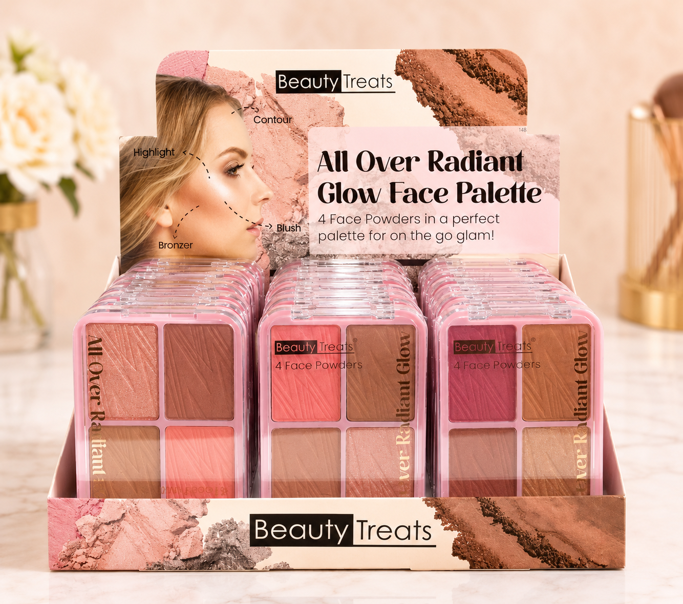 Beauty Treats All Over Radiant Glow Face Palette