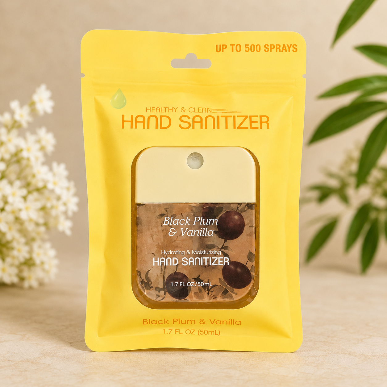 Hydrating & Moisturizing Scented Hand Sanitizer - 1.7oz/50ml