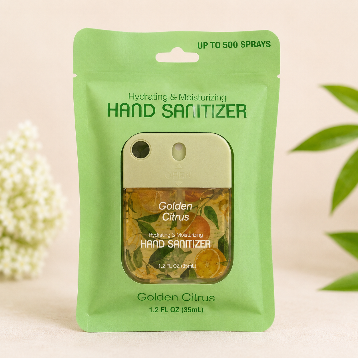 Hydrating & Moisturizing Scented Hand Sanitizer - 1.7oz/50ml