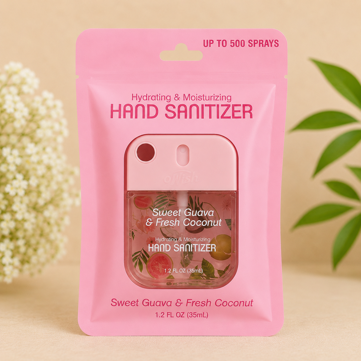 Hydrating & Moisturizing Scented Hand Sanitizer - 1.7oz/50ml