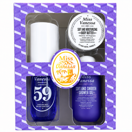 Miss Vanessa No. 59 Body Care Gift Set – 4-Piece Collection