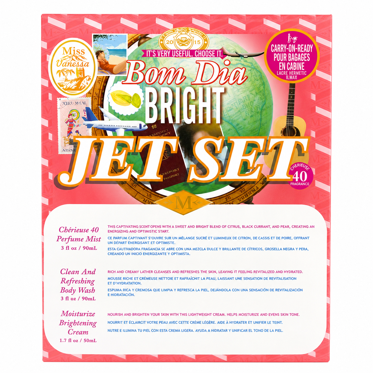 Miss Vanessa Chéirosa 40 Jet Set Travel Gift Set