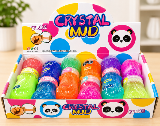 Silly Monster 2-in-1 Crystal Mud Slime