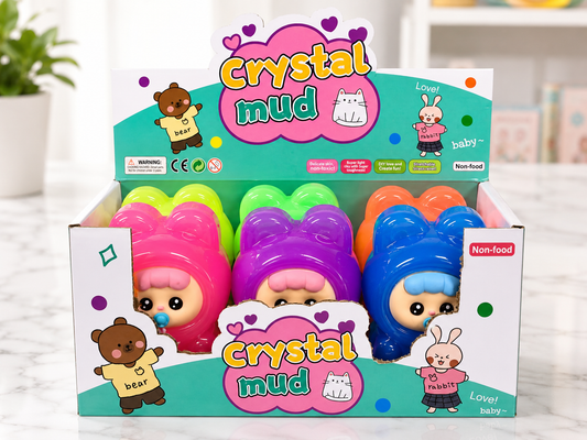 Cutesy Bear Crystal Mud Slime