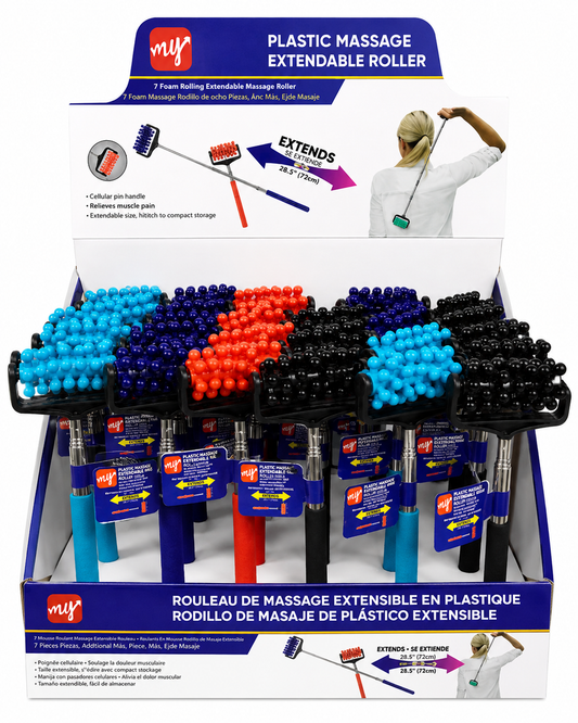 Extendable Plastic Massage Roller
