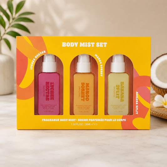 Tropical Body Mist Gift Set – 3-Piece Fragrance Collection