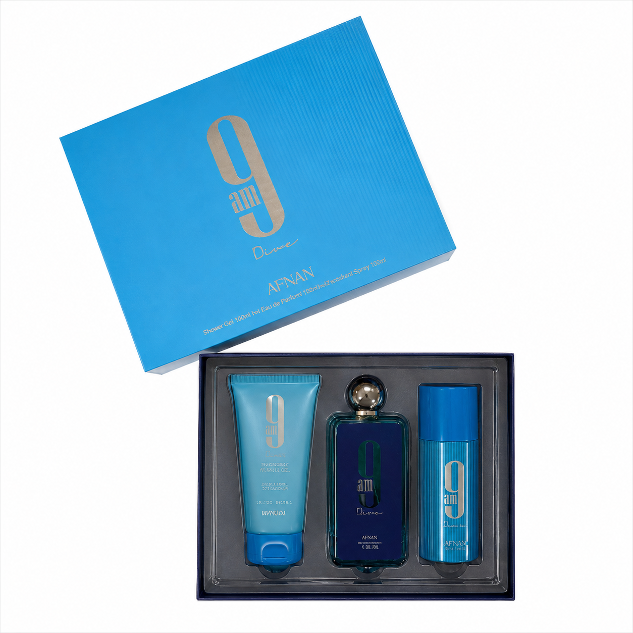 Afnan 9am Dive 3pc Gift Set